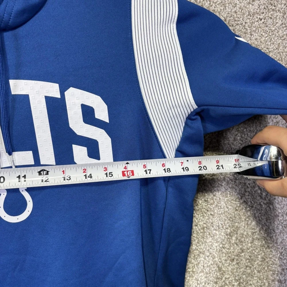 Indianapolis‎ Colts Sweatshirt Womens Medium NFL Football Therma Fit Nike Hoodie